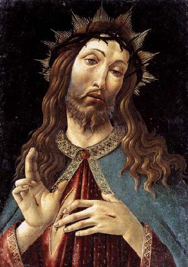 BOTTICELLI, Sandro Christ Crowned with Thorns France oil painting art
